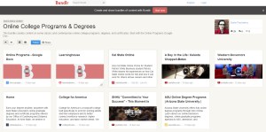 bundlr screenshot for curated collection of online programs